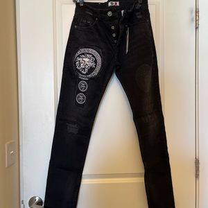 Brand New NWT Men Distressed Jeans by Italio